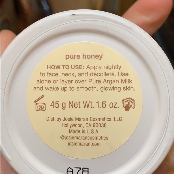 NWT Josie Maran 1.6oz, sleeping nectar in ceramic - Picture 2 of 6